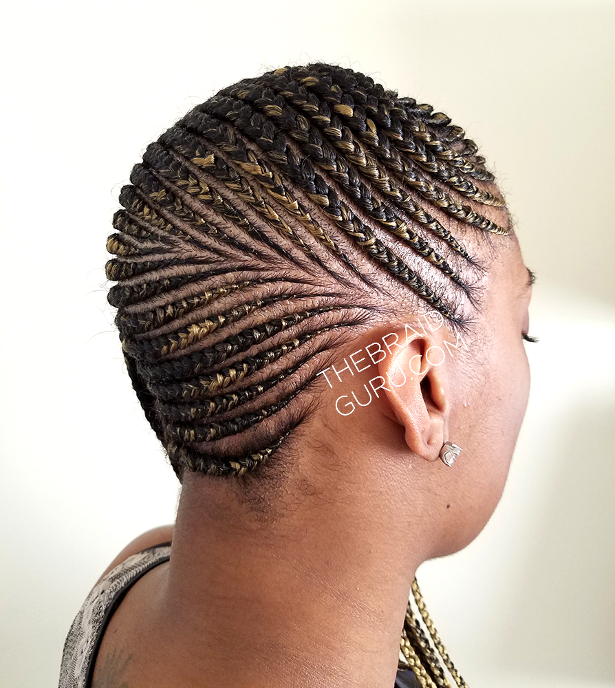 feeder braids with leave out