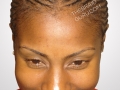 2 layer Feed-In cornrows - Front View Braids by Thebraidguru.com