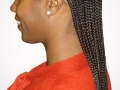2 layer Feed-In cornrows - Side View Braids by Thebraidguru.com