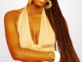 Feed-In Cornrows with Individuals - Extra Long Braids by Thebraidguru.com