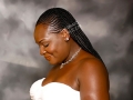 Feed-In Cornrows with Individuals - Left Side View Braids by Thebraidguru.com